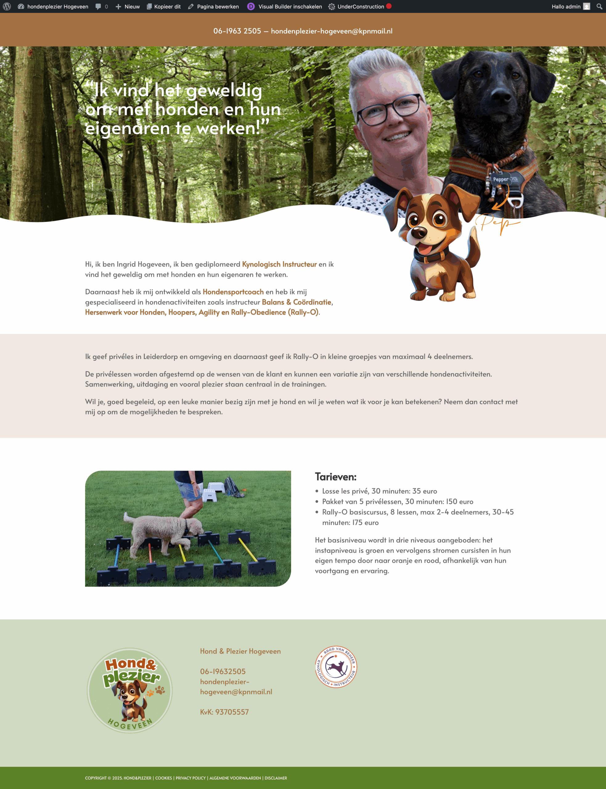 website hond en plezier