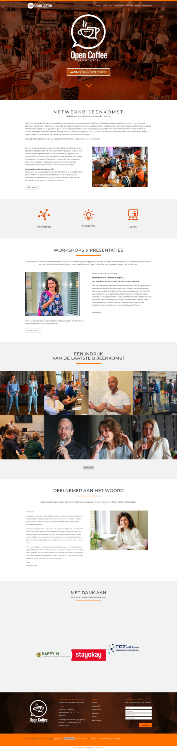 Open Coffee drechtsteden